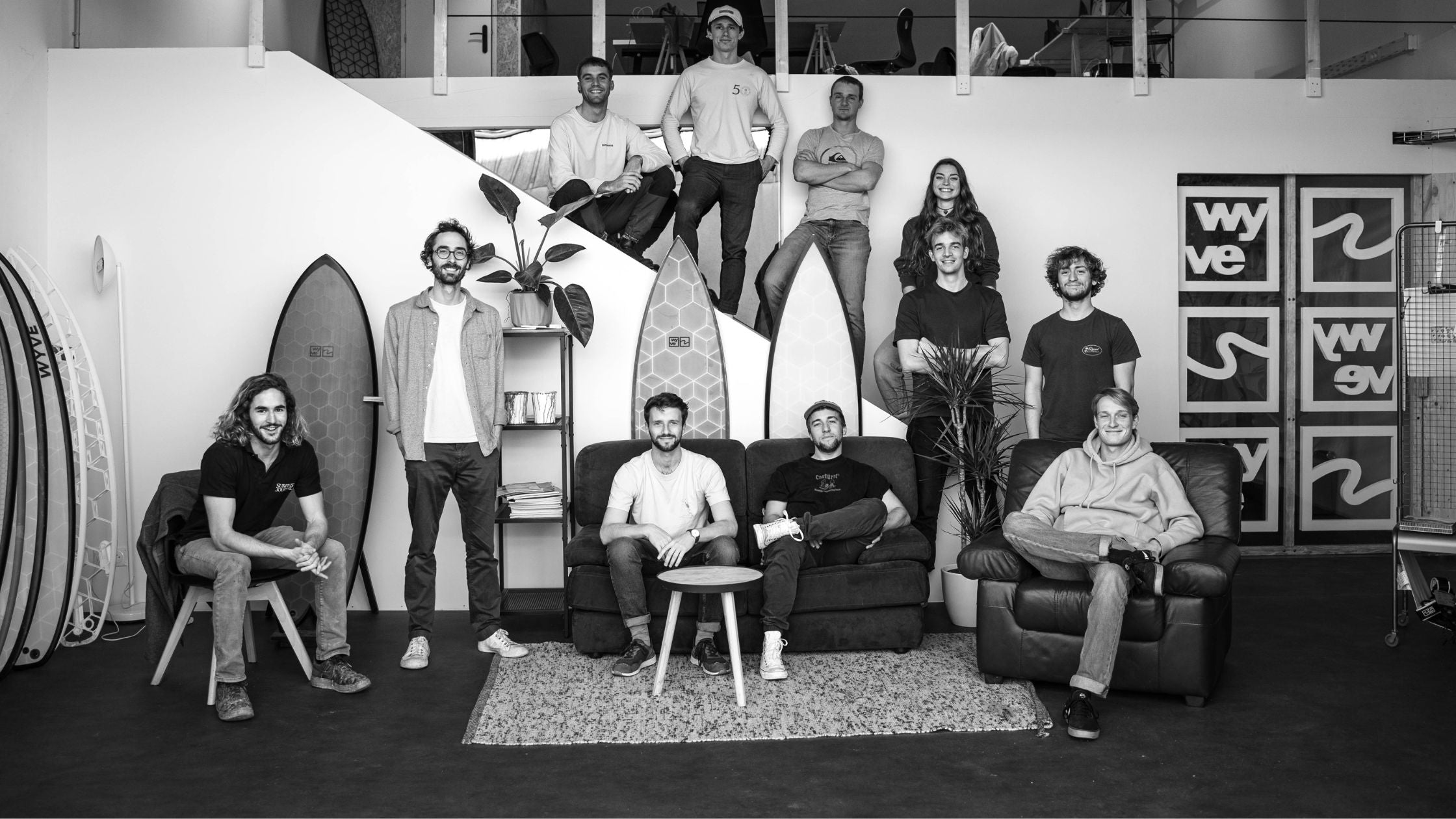 Wyve la marque de surf Française à l'honneur dans le média brut. Des planches de surf écologique imprimées en 3D