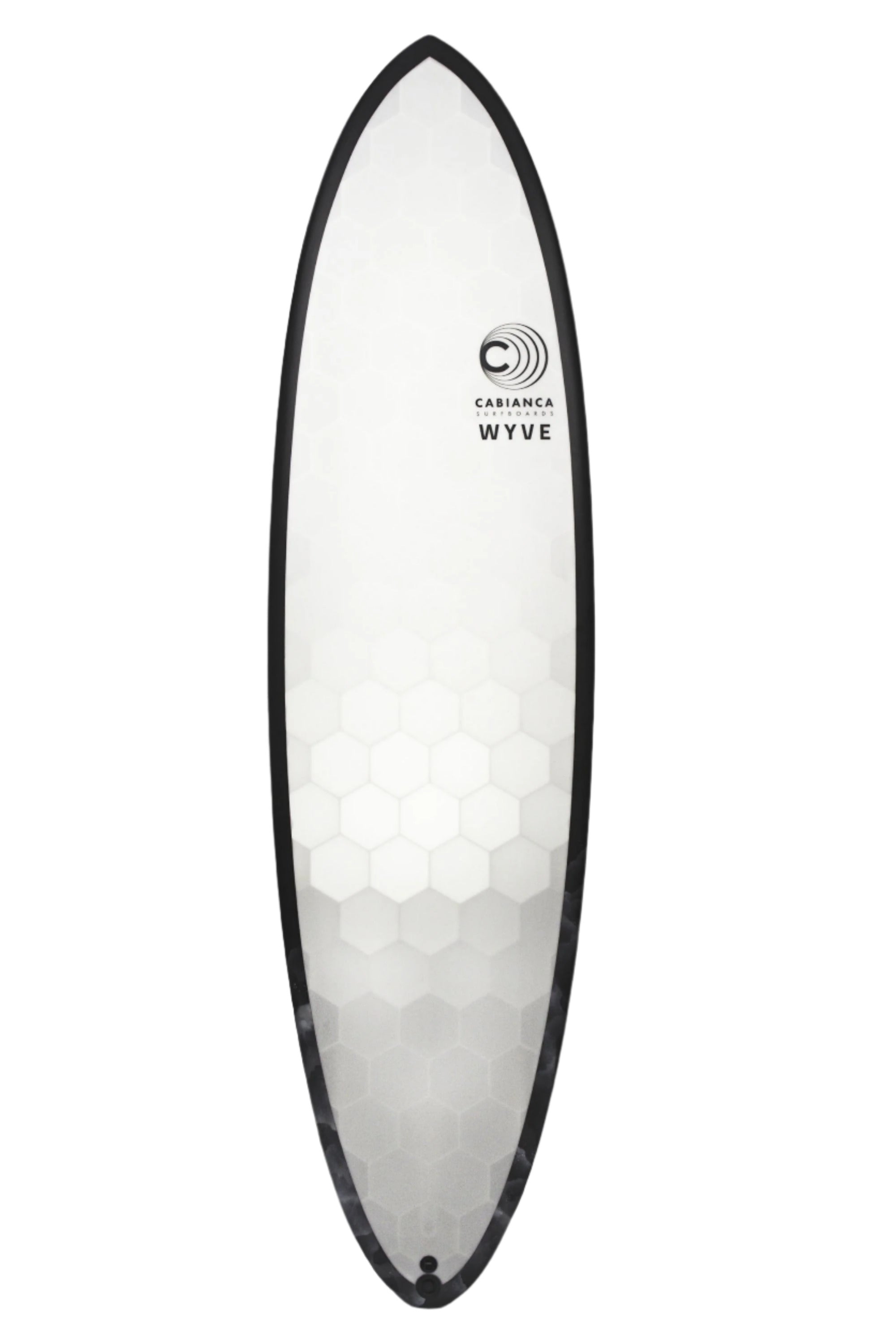 planche de surf made in france Wyve X Cabianca Sherpa 6'8 vu du deck