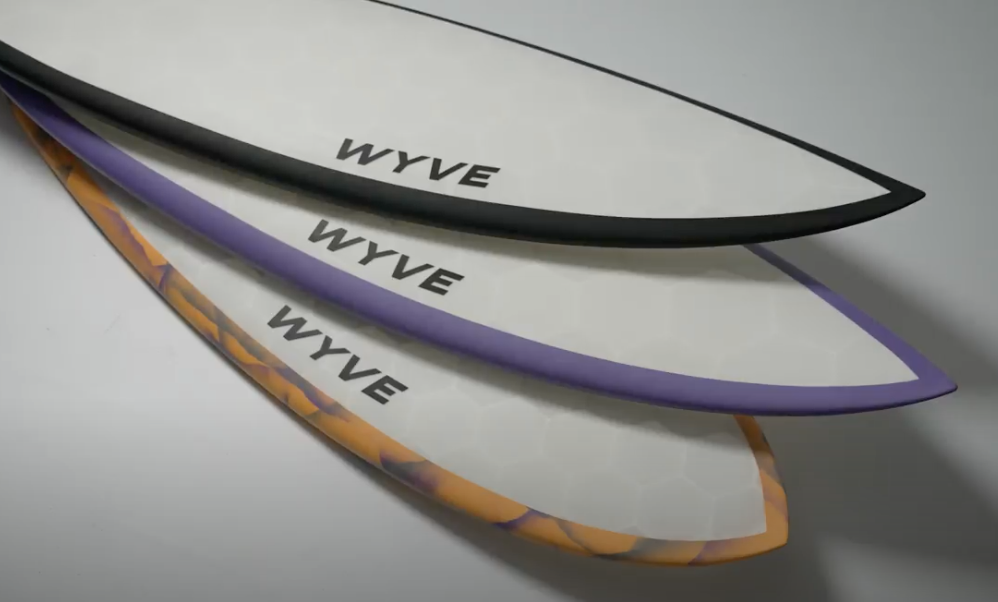 3 Planches de Surf Wyve Impression 3D