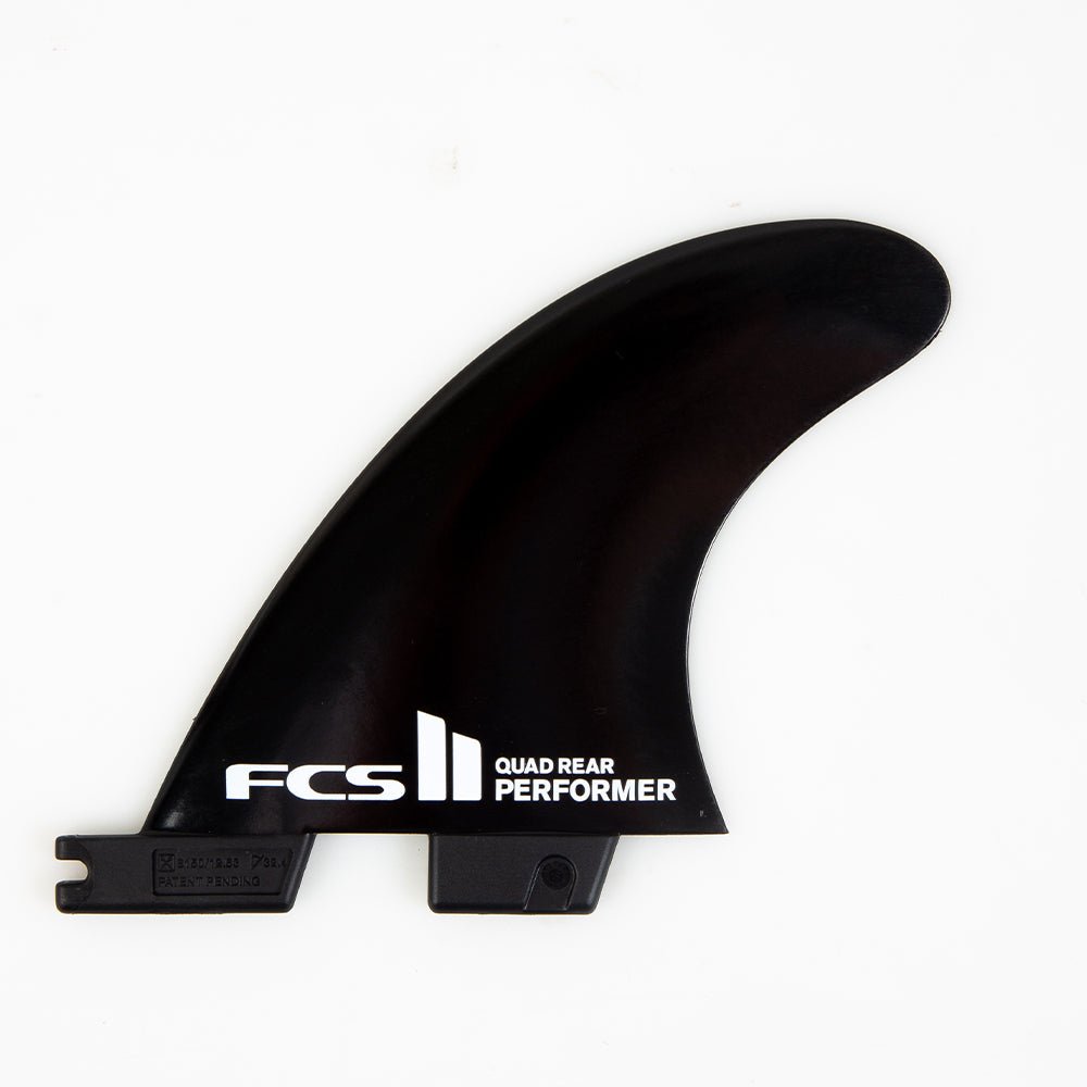 FCS II Carver Black Small Quad Rear Side Byte Quad Rear Small